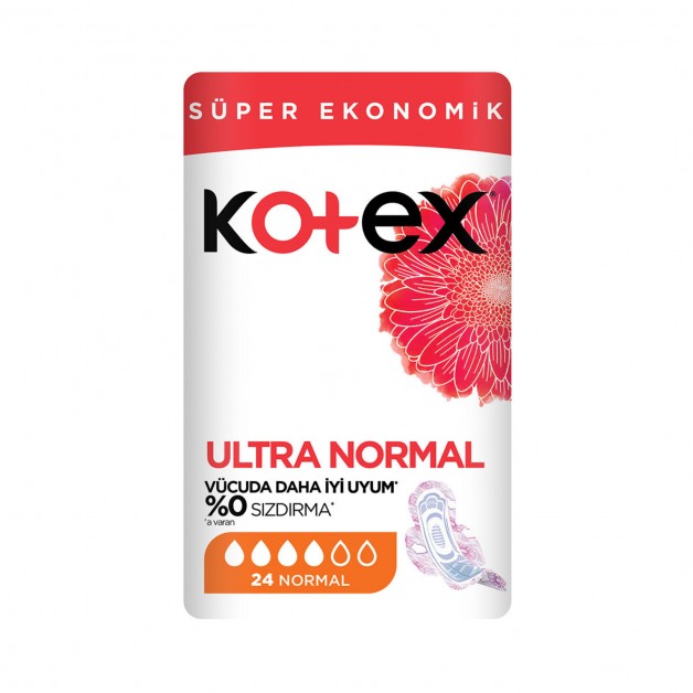 Kotex Ultra Quadro Normal 24 Lü
