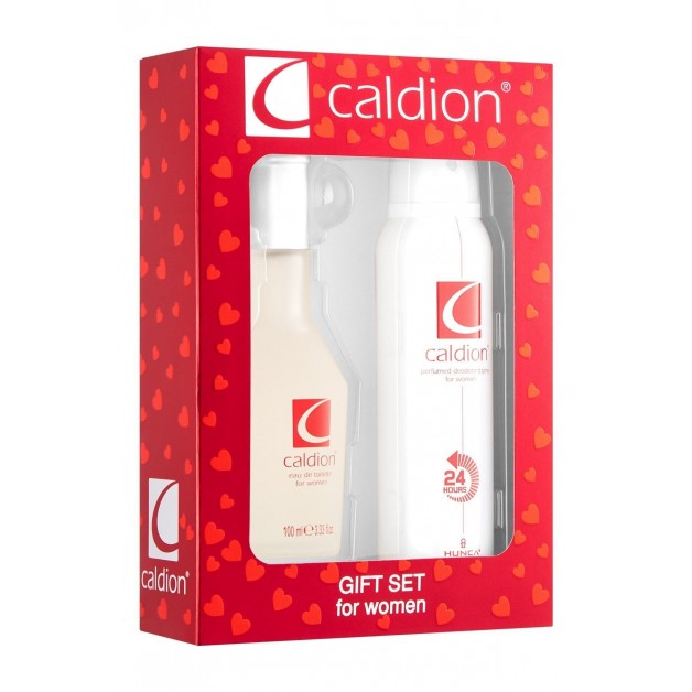 Caldion Parfüm Seti & Edt Kadın Klasik 100ml+ Caldion Deodorant 150ml Kadın Kofre
