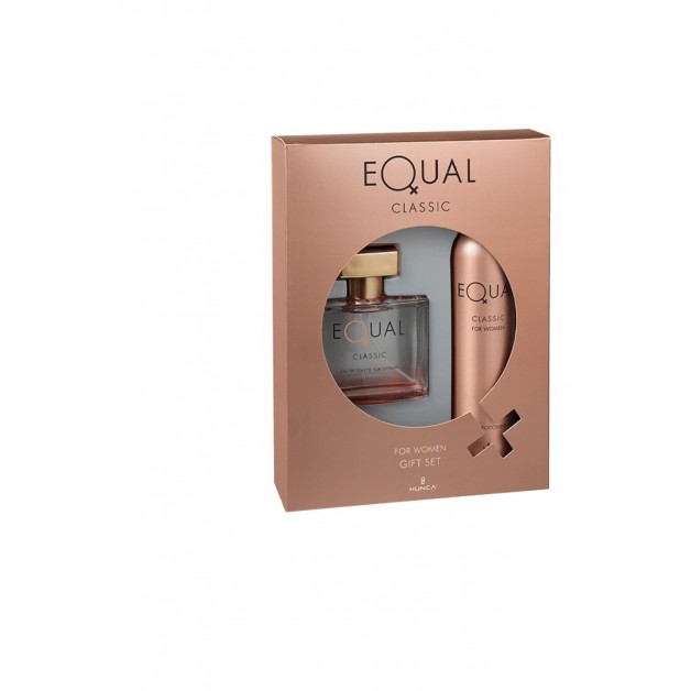 Equal Parfüm Seti & Classıc Edt Kadın 75ml + Equal Deodorant Sprey Kadın 150ml Kofre