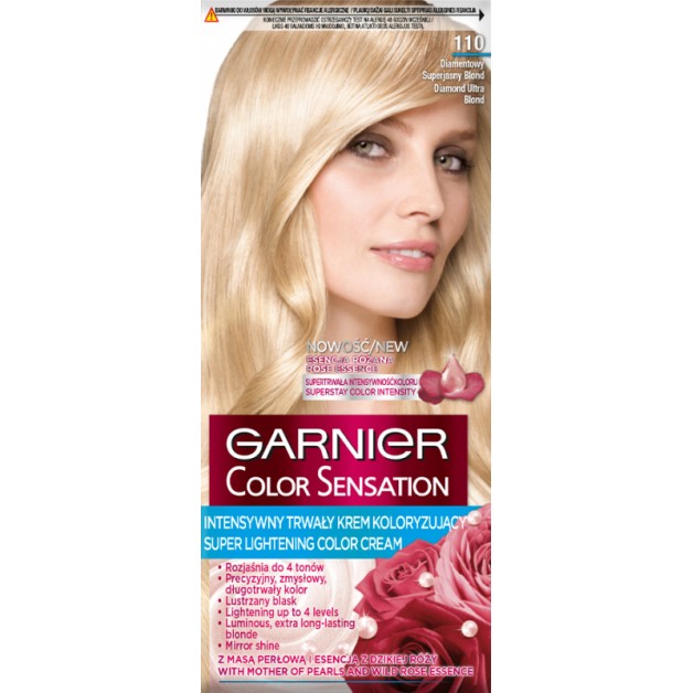 Garnier Saç Boyası & Çarpıcı Renkler No: 110 Ekstra Açık Elmas Sarı