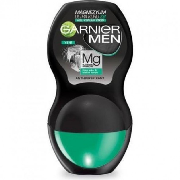 Garnier Deodorant Roll On & Mineral Magnezyum Ultra Kuru Erkek 50ml