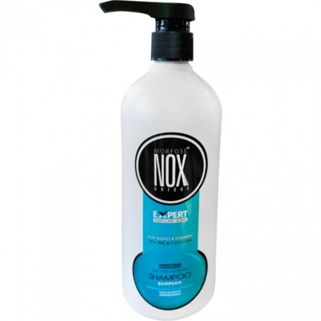 Morfose Saç Şampuanı & Nox Unıque Çay Ağacı Collagen Mavi 850ml