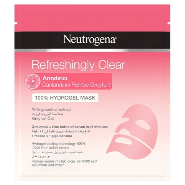Neutrogena Yüz Bakım Maskesi & Pembe Greyfurt Ve Canlandırıcı Kağıt Maske 1 Adet