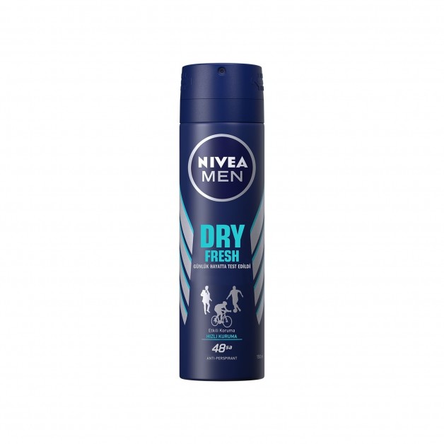 Nivea Deodorant Sprey Dry Fresh Erkek 150ml