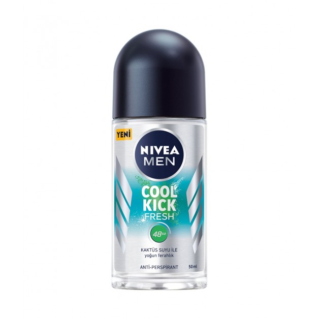 Nivea Deodorant Rool On & Cool Kick Fresh Erkek 50ml