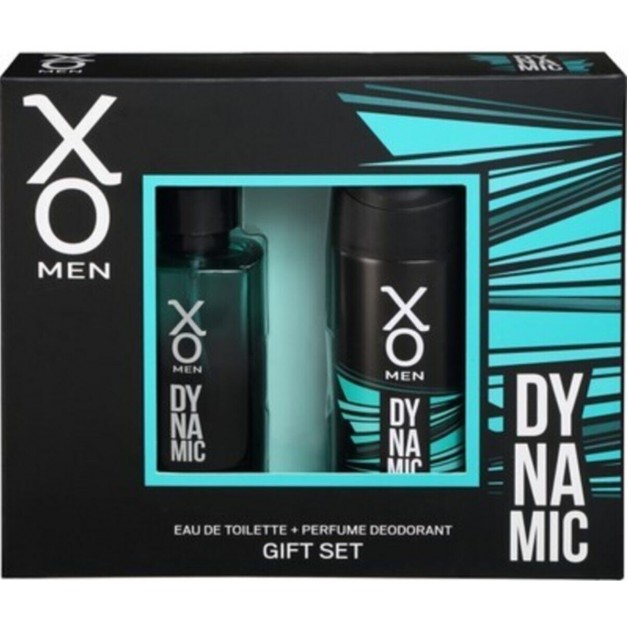 Xo Parfüm Seti & Dynamic Edt Erkek 100ml + Deodorant Sprey Dynamic Erkek 125ml