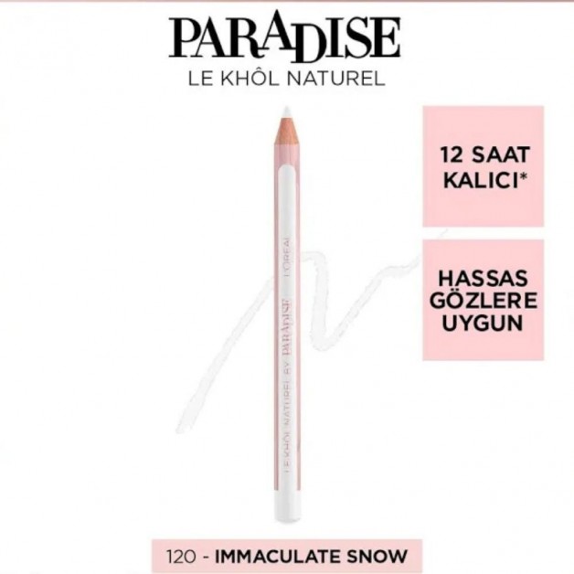 Loreal Paris Göz Kalemi & Le Khol Immaculate Snow No: 120