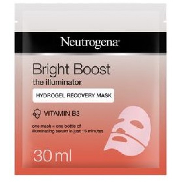 Neutrogena Yüz Bakım Maskesi & Briht Boost Hidrojel Ve Işıltı Veren Kağıt Maske 1 Adet