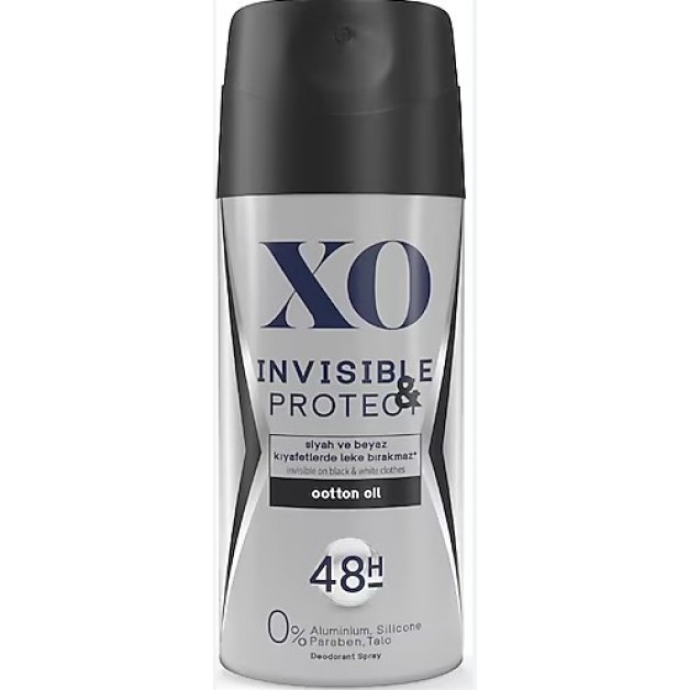 Xo Deodorant Sprey & Invısıble & Protect Erkek 150ml