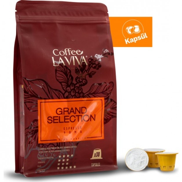Coffe La Viva Grand Selectıon -Roma Kapsül 30 Lü Paket