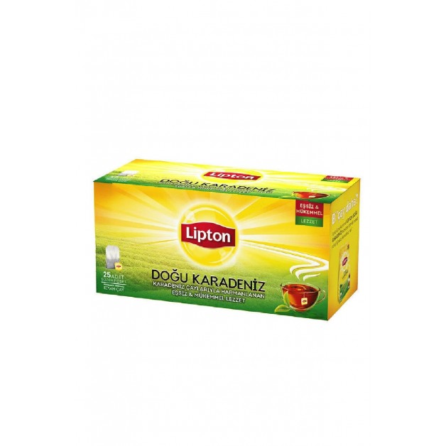 Lipton Doğu Karadeniz Bergamot Aromalı Bardak Poşet Çay 50 Gr