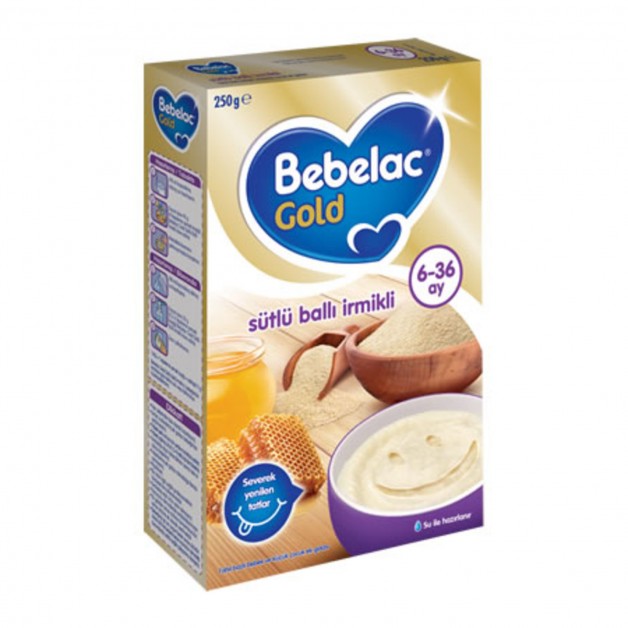 Bebelac Gold Sütlü Meyveli̇ İrmi̇kli̇ 250 Gr