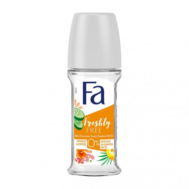Fa Roll-On 50 Ml Freshly Free Cucumber & Melon Fa Roll-On 50 Ml Freshly Free Cucumber & Melon