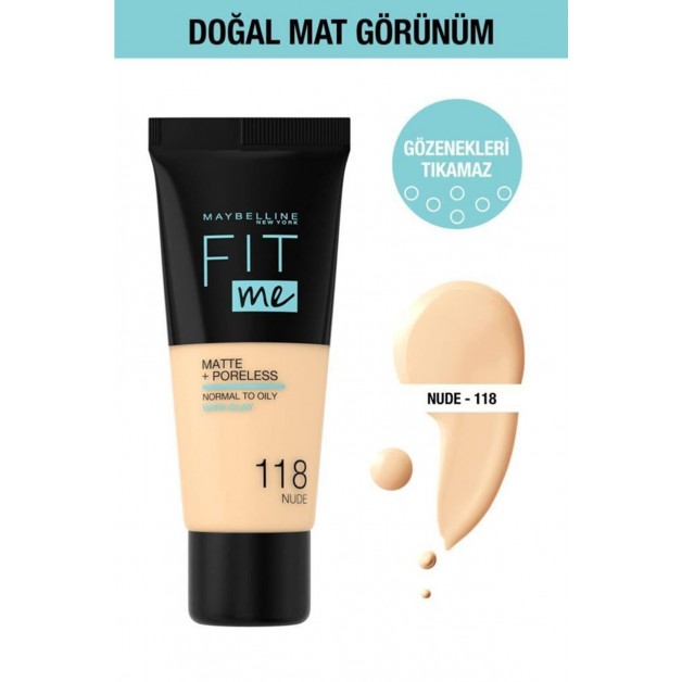 Maybelline-Fit-Me-Fdt-Mat.-118-Nude