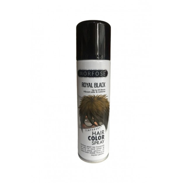 Morfose Saç Spreyi & Haır Color Sprey Black 150ml