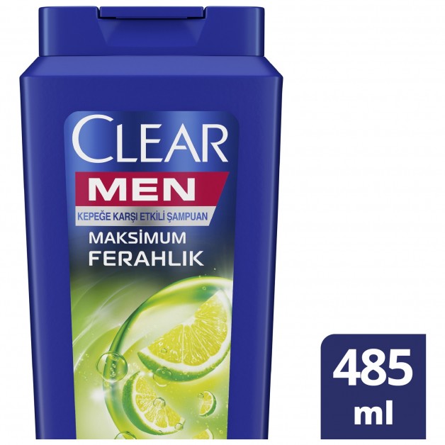 Clear Men 485 Ml Maximum Ferahlik