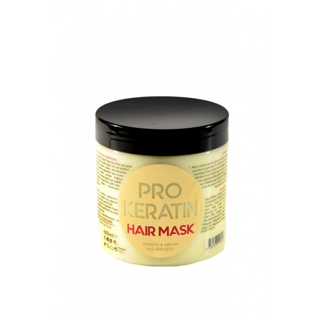 Redusa Saç Bakım Maskesi & Pro Keratin Mask Yıpranmış Saçlar İçin 500ml Sarı