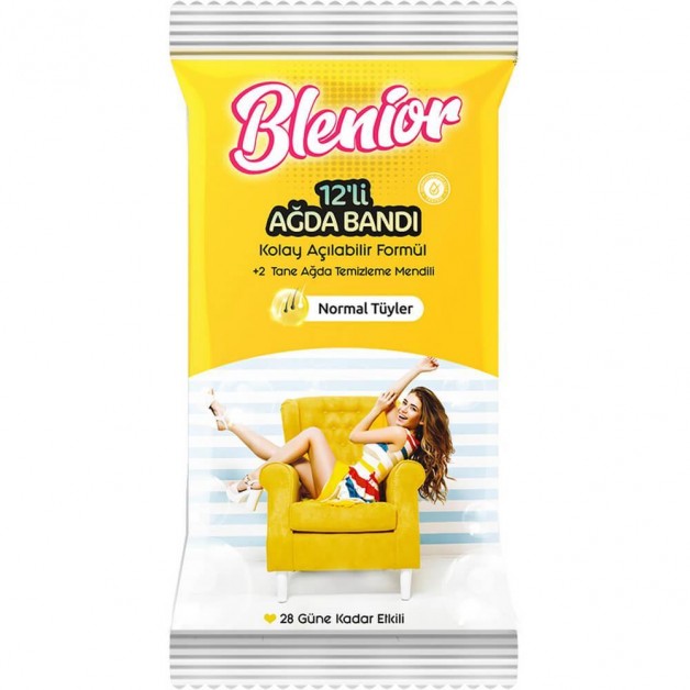 Bleni̇or Ağda Bandi 12 Li̇ Normal Tüyler Bleni̇or Ağda Bandi 12 Li̇ Normal Tüyler