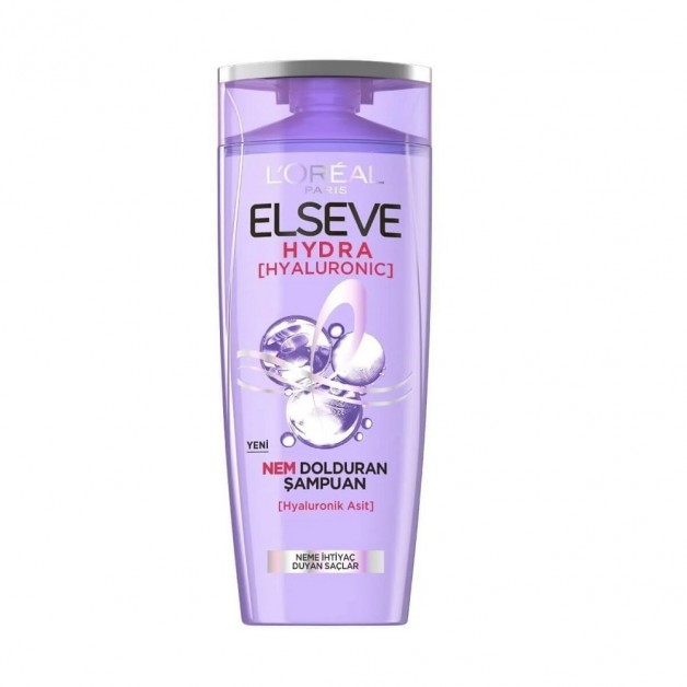 Elseve Hydra şampuan Hyaluron 390 Ml Elseve Hydra şampuan Hyaluron 390 Ml