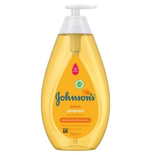 Johnsons Saç Şampuanı & Klasik Göz Yakmayan Hassas Saçlar Ve Bebekler İçin 750ml