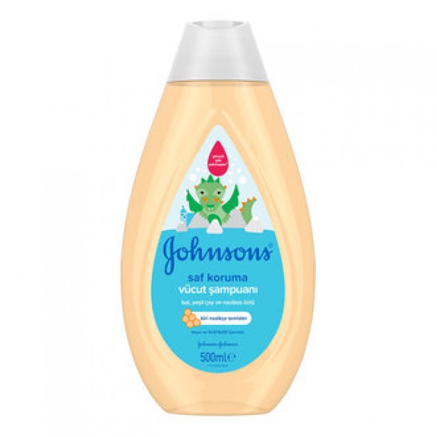 Johnsons Vücut Şampuanı & Saf Koruma Hassas Ciltler Ve Bebekler İçin 500ml