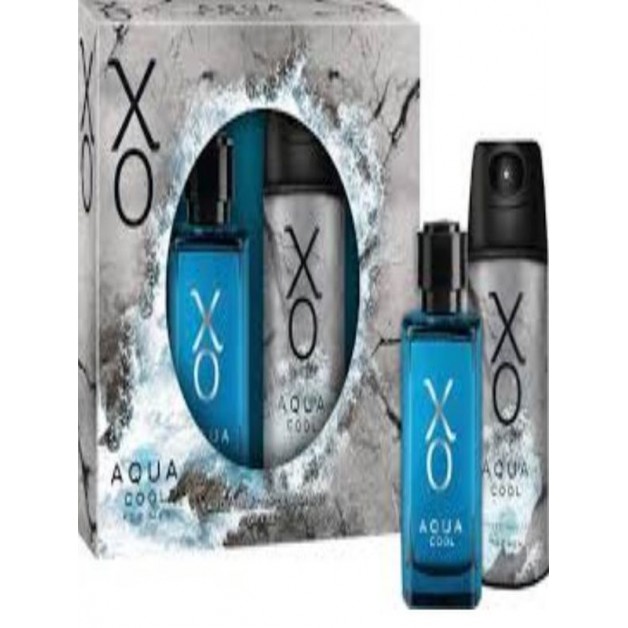 Xo Parfüm Seti & Aqua Cool Edt Erkek 100ml + Deodorant Sprey Aqua Cool Erkek 125ml
