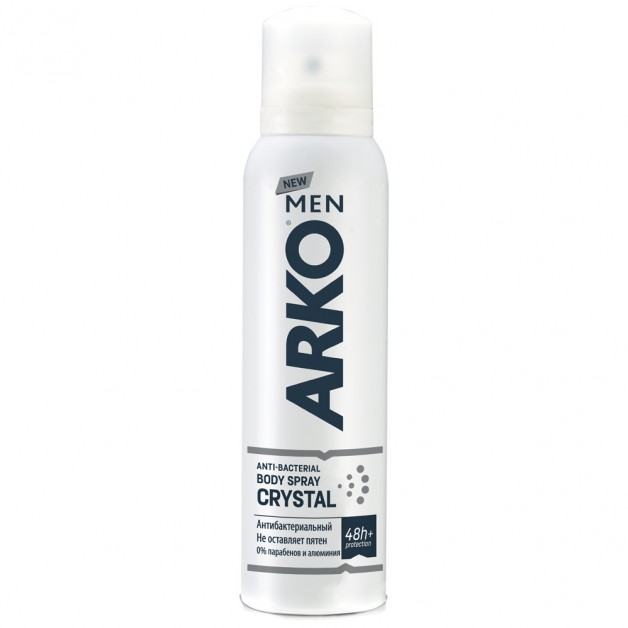 Arko Deodorant Sprey & Crystal Erkek 150ml