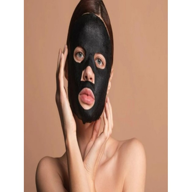 Look Up Yüz Bakım Maskesi Siyah & Kadın Kağıt Maske 1 Adet