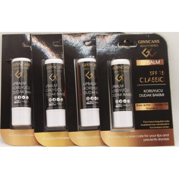 Gınncans Lıp Balm Ruj & Cosmetıcs Çilek Aromalı Dudak Koruyucu 4,8Gr