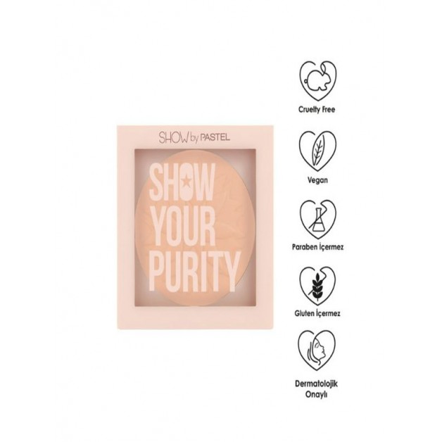 Show By Pastel Pudra & Show Your Purity Powder No: 101 Faır