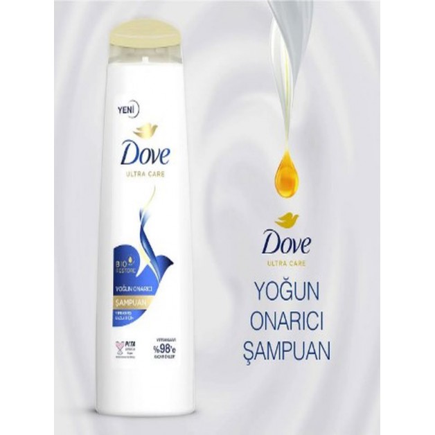 Dove Saç Şampuanı & Yoğun Onarıcı Bio Restore 400ml