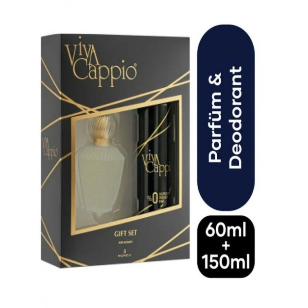 Viva Cappio Parfüm Seti & Classıc Edt Kadın 60ml + Deodorant Sprey Classıc Kadın 150ml
