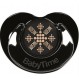 Babytime Emzik & Silikon Kiraz Uçlu Koruyucu Kapaklı Siyah Gövde No: 01