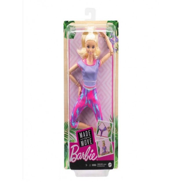 Barbie Bebek Oyuncak & Sonsuz Hareket Bebeği Sarışın Gxf04