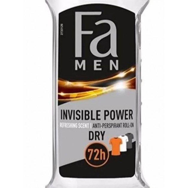 Fa Deodorant Roll On & Invısıble Power Erkek 50ml