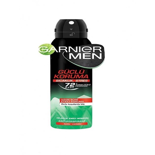 Garnier Deodorant Sprey & Güçlü Koruma Erkek 150ml