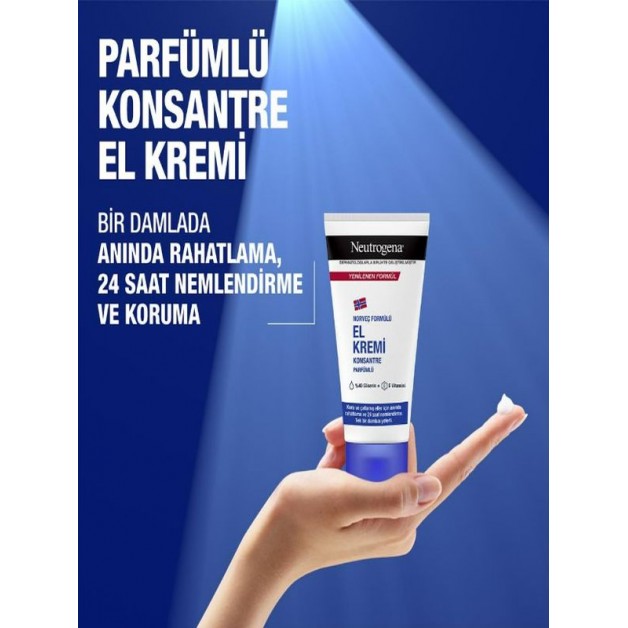 Neutrogena El Bakım Kremi & Norveç Formülü El Kremi Parfümlü 50Ml