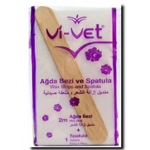 Vivet Ağda Bezi & 2metre + 1spatula
