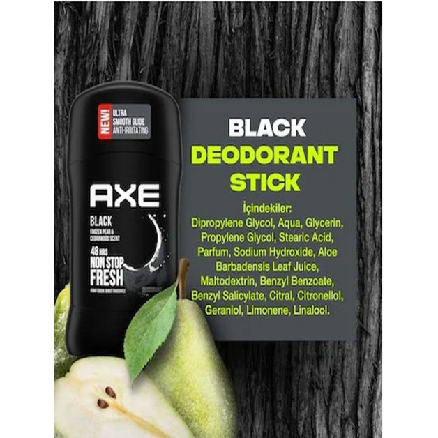 Axe Deodorant Stıck & Black Unisex 50ml