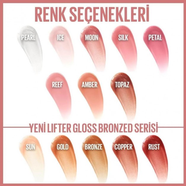 Maybelline Newyork Lıp Gloss Ruj & Lıf Lıfter Gloss & No: 004