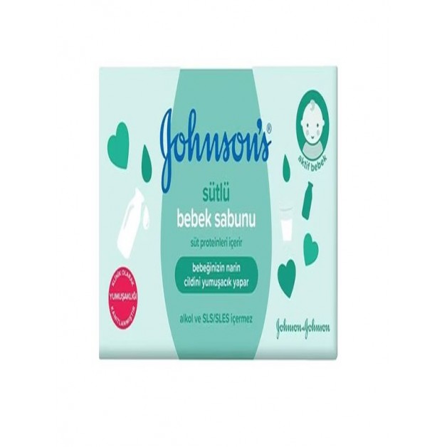 Johnsons Sabun & Süt Proteinli Hassas Ciltler Ve Bebekler İçin 90gr