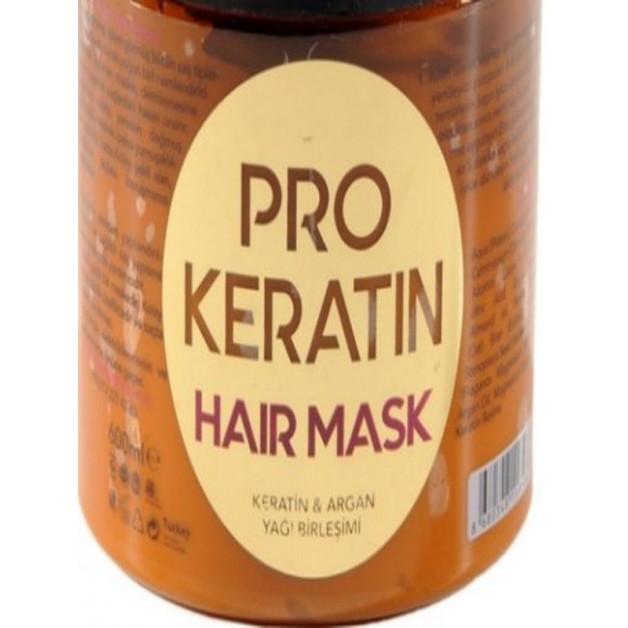 Redusa Saç Bakım Maskesi & Pro Keratin Mask Dökülmeye Karşı 500ml Kahve