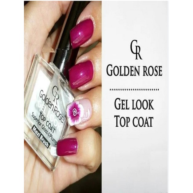 Golden Rose Gell Look Top Coat
