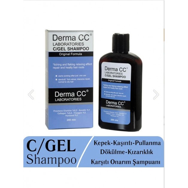 Derma Beauty Saç Şampuanı & Cc Laboratorıes Saç Kökü Onarımı İçin 200ml